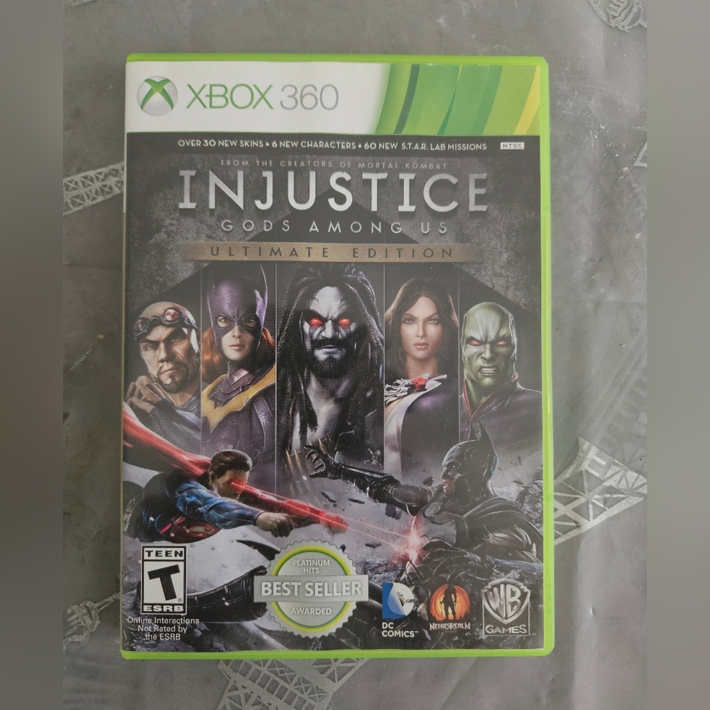 Injustice (Gods Among Us)  - Xbox 360 (Pre-Owned/Scratched)